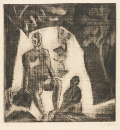 Sortie de bain - Charles Georges Dufresne