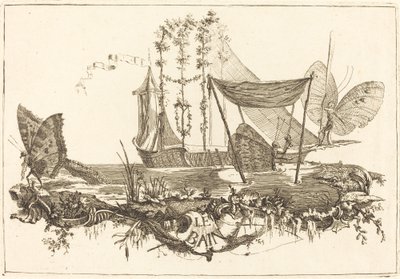 Le Bain - Charles Germain de Saint Aubin