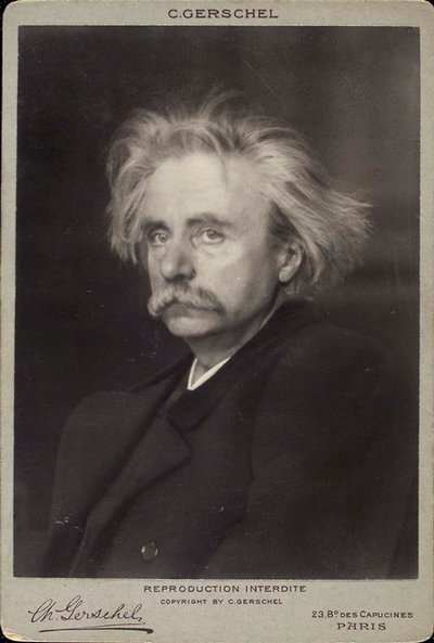 Edvard Grieg, compositeur et pianiste norvégien - Charles Gerschel