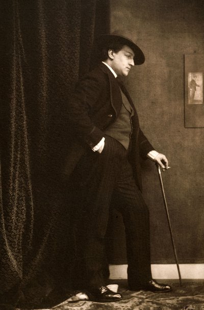 Portrait de Sacha Guitry 1885-1957, vers 1905 - Charles Gerschel