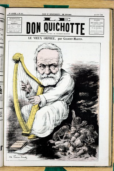 Couverture de "Le Don Quixote", numéro 418, Satirique en Couleurs - Charles Gilbert Martin