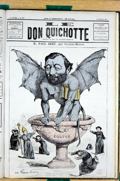 Couverture de "Le Don Quixote", numéro 389, Satirique en Couleurs - Charles Gilbert Martin