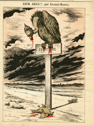 Couverture de "Le Don Quichotte", numéro 693, Satirique en couleurs - Charles Gilbert Martin