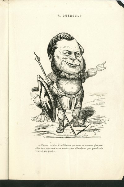 Illustration dans "Contemporary Grimaces" - Charles Gilbert Martin