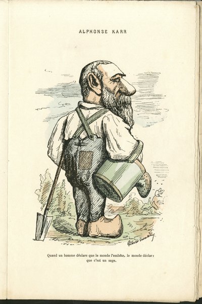 Illustration dans "Contemporary Grimaces" - Charles Gilbert Martin