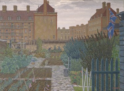 Jardin ouvrier de Bethnal Green - Charles Ginner