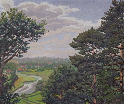 La rivière Avon, près de Salisbury - Charles Ginner