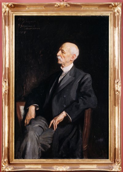 Manuel Patricio Rodriguez Garcia assis dans un fauteuil - Charles Goldsborough Anderson
