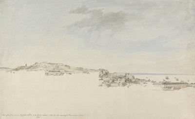 Lisbonne, depuis le couvent de Saint-François de la Citadelle, 1774 - Charles Gore
