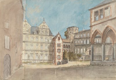 Ruines du Château de Heidelberg - Charles Gore