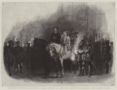 Aspects historiques de Hampton Court, Édouard VI et le protecteur Somerset, l