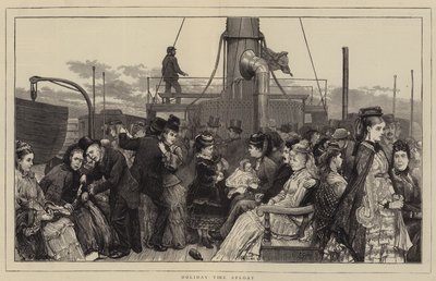 Temps de vacances à flot - Charles Green