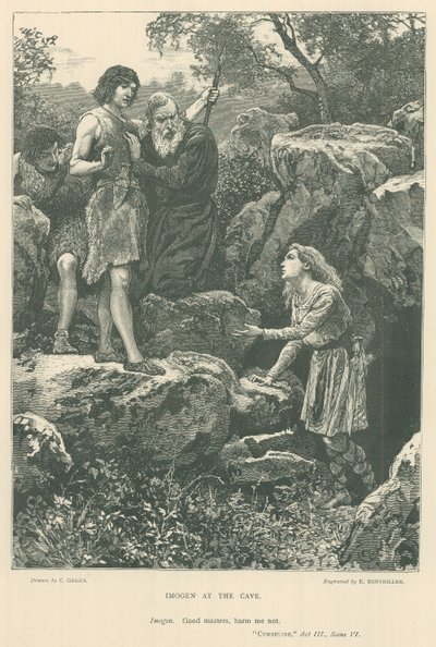 Illustration pour Cymbeline - Charles Green