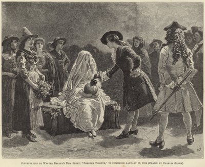 Illustration pour Dorothy Forster par Walter Besant - Charles Green
