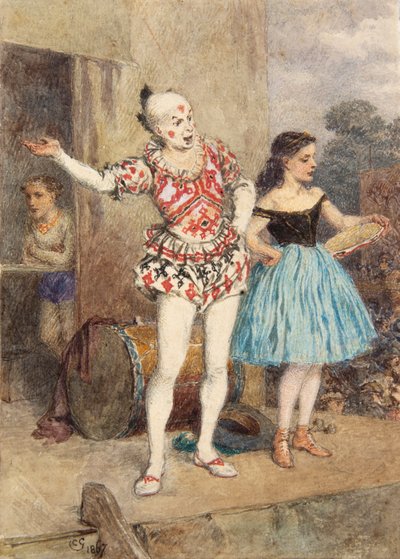 Spectacle à la foire - Charles Green