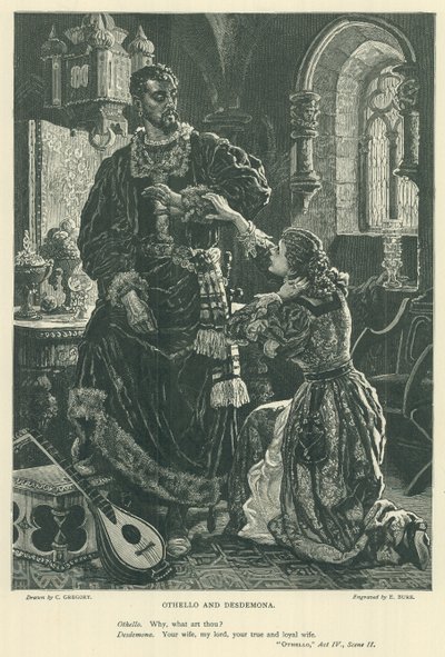 Illustration pour Othello - Charles Gregory