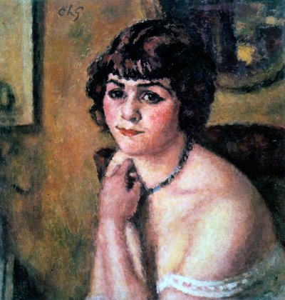 Tête de jeune fille - Charles Guerin