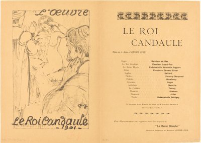 Le Roi Candaule - Charles Guerin