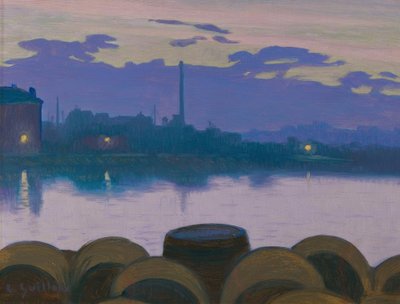 Paysage fluvial - Charles Guilloux