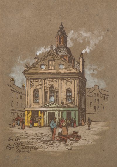 La vieille salle des métiers, High Street, Dundee - Charles Gustav Louis Phillips
