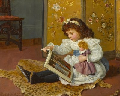 Heure du conte - Charles Haigh Wood