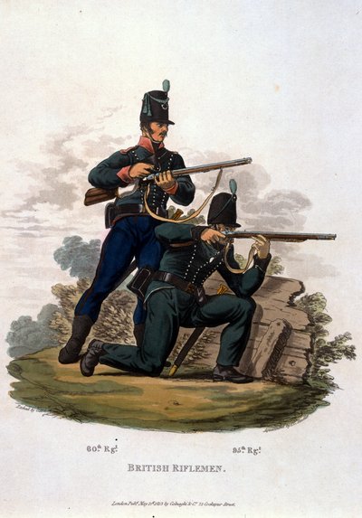 Fusiliers britanniques, de 