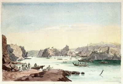 Muscat creek (Oman) - Charles Hamilton Smith