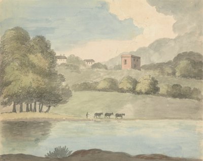 Paysage fluvial - Charles Hamilton Smith