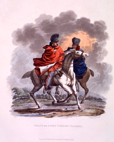 Uniforme de Cavalerie Lourde et Légère Encapuchonnée, de 