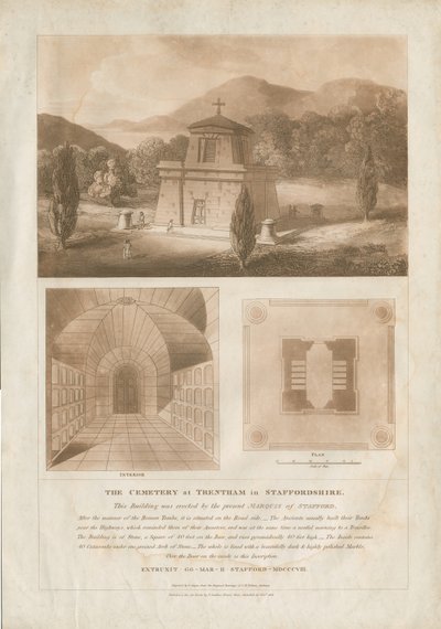 Trentham - Le Mausolée - Charles Heathcote Tatham