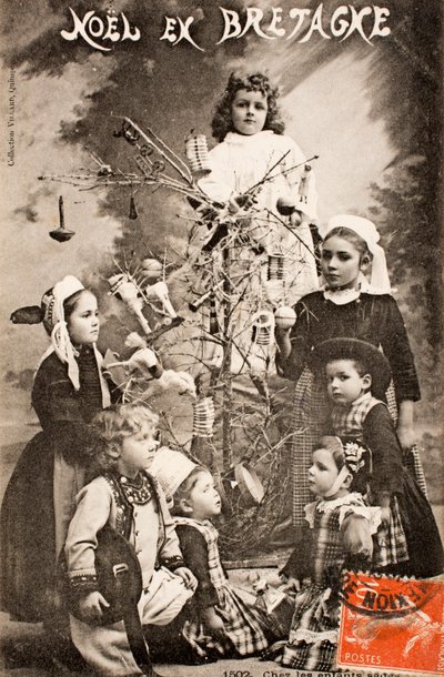 Joyeux Noël, Les enfants sages, Bretagne, France - Augustus Kollner