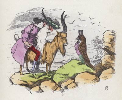 Un oiseau très impertinent - Charles Henry (after) Bennett