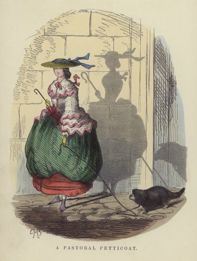 Un jupon pastoral - Charles Henry Bennett