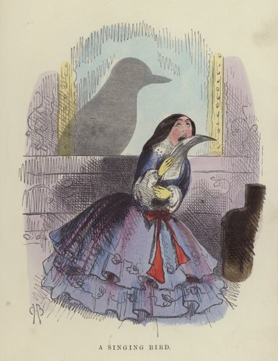 Oiseau chanteur - Charles Henry Bennett