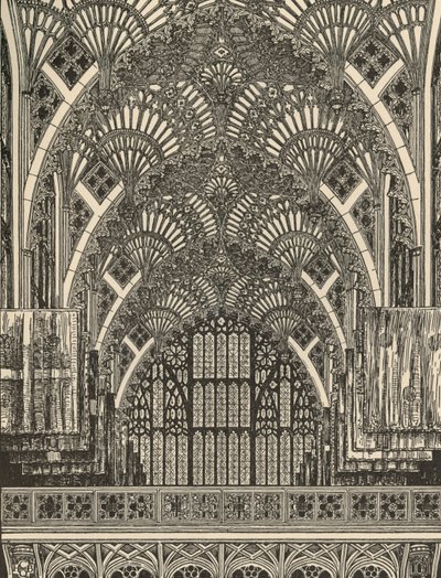 Voûte en éventail, 1931 - Charles Henry Bourne Quennell