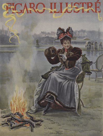 Au Cercle des Patineurs - Charles Henry Tenre