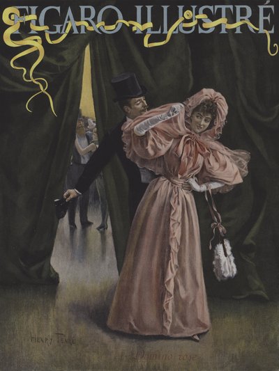 Domino rose - Charles Henry Tenre