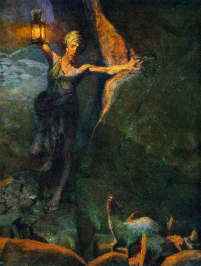 À la recherche de la brebis perdue - Charles Herbert Moore