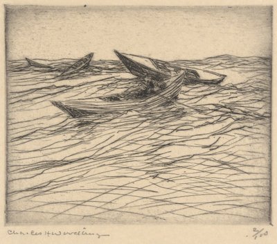 Vague de fond - Charles Herbert Woodbury