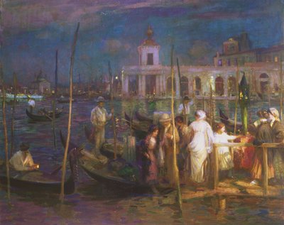 Une soirée à Venise, c.1910 - Charles Hodge Mackie