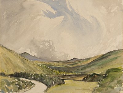 Matin orageux, Graystoke, Cumbria - Charles John Holmes