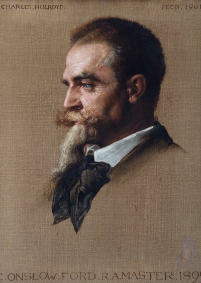Portrait de E. Onslow Ford - Charles Holroyd