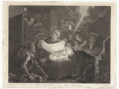 Naissance du Christ et adoration des bergers - Charles Howard Hodges