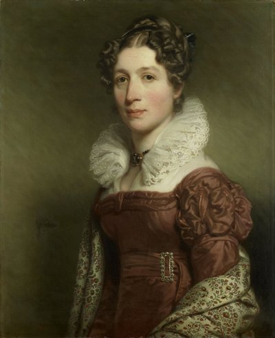 Jacoba Vetter (1796-1830), épouse de Pieter Meijer Warnars, libraire à Amsterdam - Charles Howard Hodges