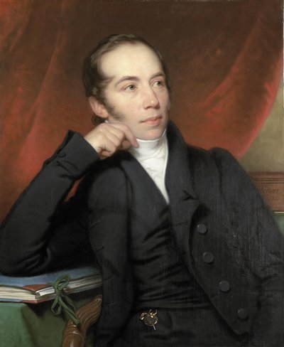 Portrait de Pieter Ernst Hendrik Praetorius, courtier, dessinateur et peintre. Président du conseil d