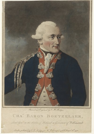Portrait de Carel Baron van Boetzelaer - Charles Howard Hodges