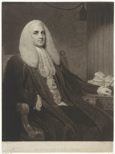 Portrait de James Mingay - Charles Howard Hodges