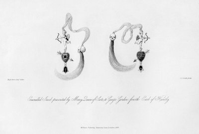 Bijou émaillé offert par Marie Stuart à George Gordon, 16ème siècle, 1840 - Charles J. Smith