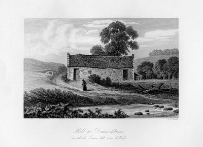 Moulin à Bannockburn, où Jacques III d