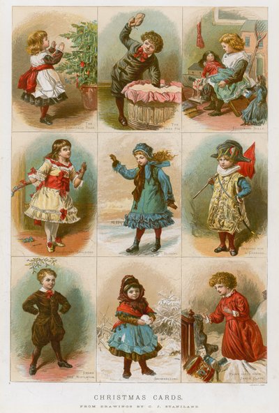 Cartes de Noël - Charles J. Staniland